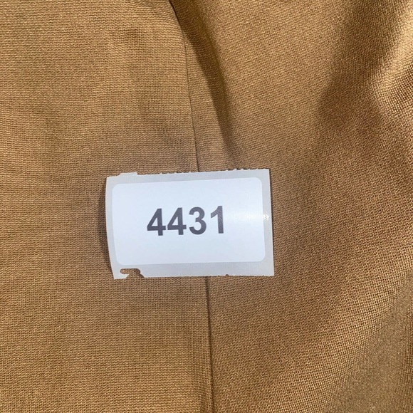 Chico's Pants Womens 2.5 Brown Flat Front Slash Pockets Straight Casual Career - Picture 15 of 15